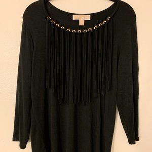 Michael Kors Top with Fringe Great Condition!